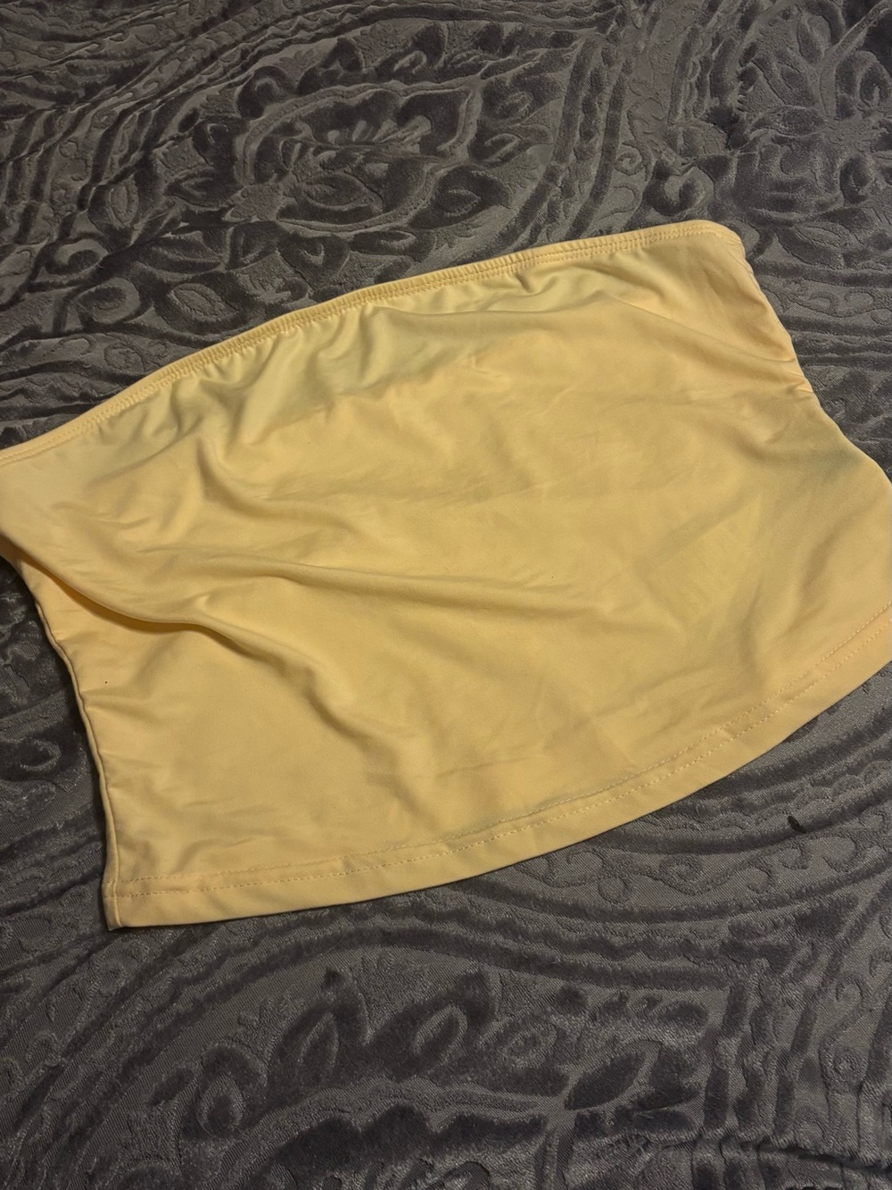 Yellow Tube Top